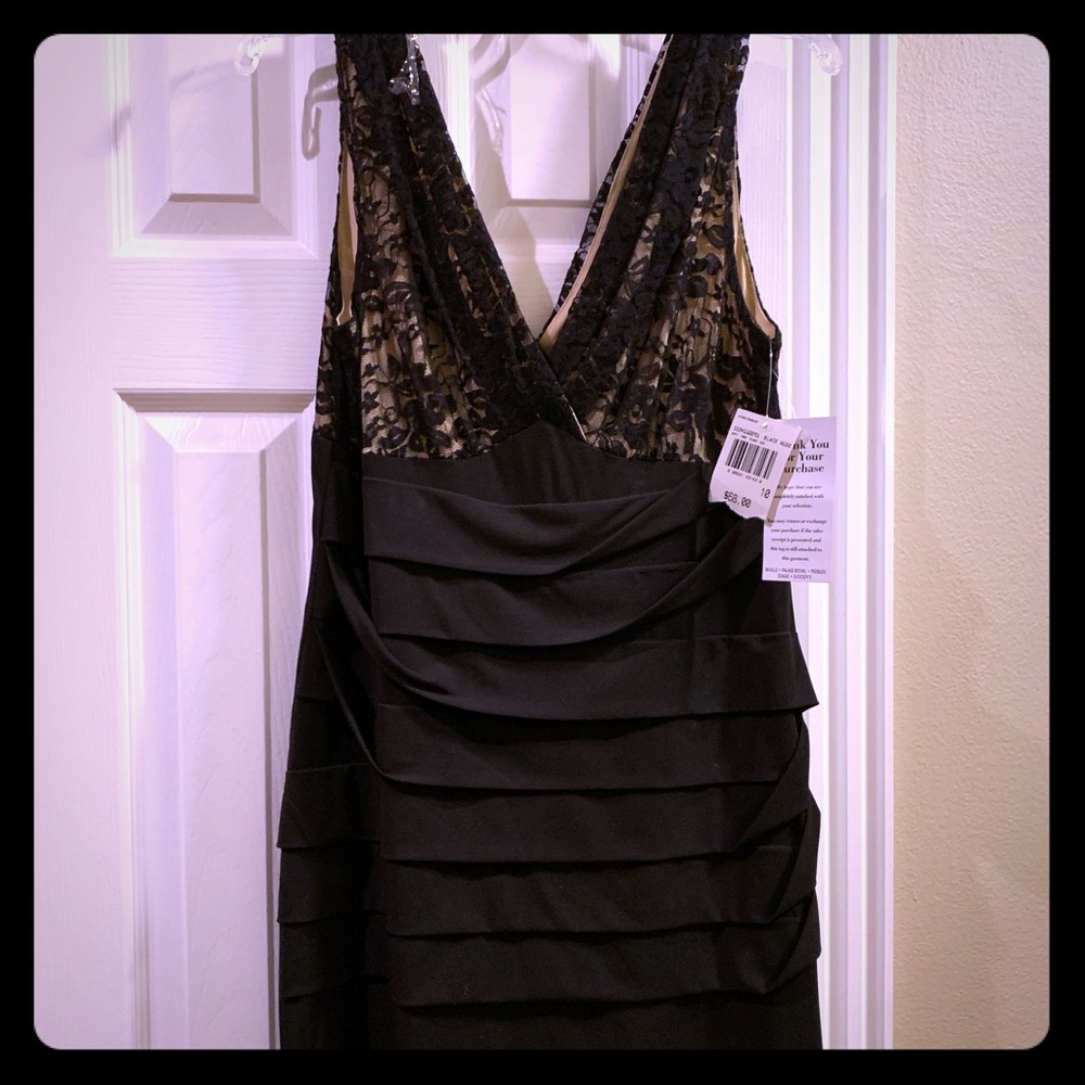 NWT Connected Apparel Nude Illusion dress FIRM